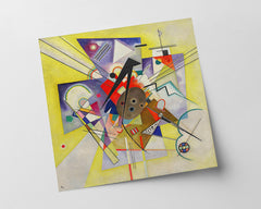 After Hover: Vasily Kandinsky - Yellow Accompaniment