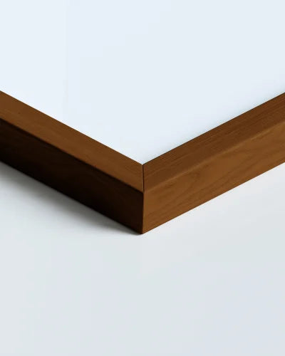 Dark brown frame border